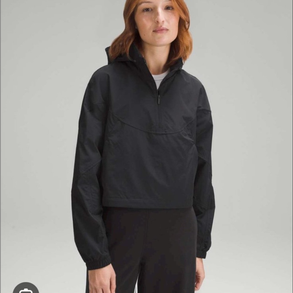 Lululemon cropped anorak